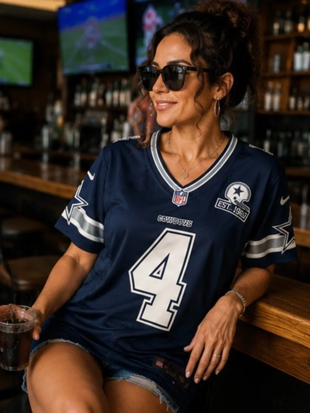 Nike Dallas Cowboys Dak Prescott #4 NFL On Field Jersey | Women’s XXL